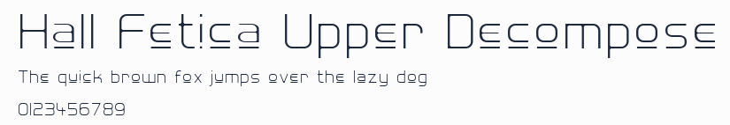 Hall Fetica Upper Decompose預覽圖