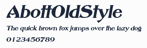 AbottOldStyle