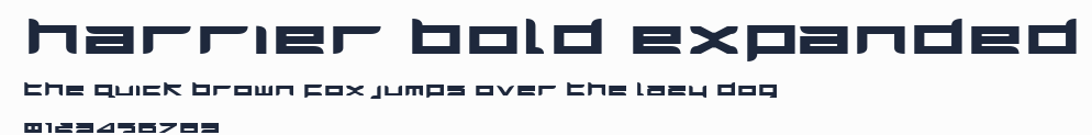 Harrier Bold Expanded預覽圖