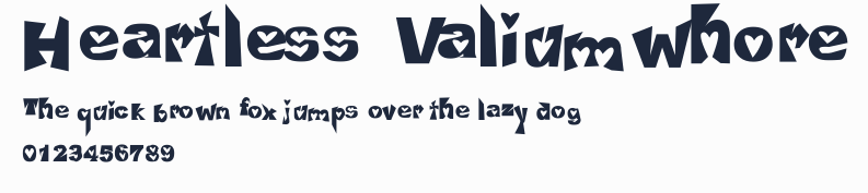 Heartless Valiumwhore