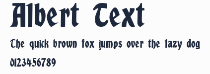 Albert Text預覽圖