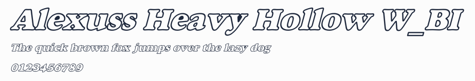 Alexuss Heavy Hollow W_BI預覽圖
