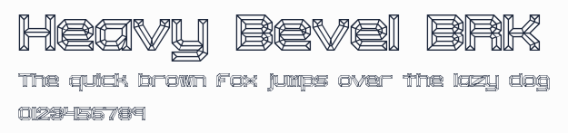 Heavy Bevel BRK預覽圖
