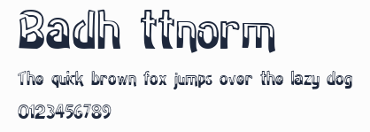 Badh ttnorm預覽圖