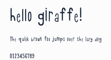hello giraffe!預覽圖