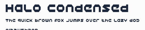Halo Condensed預覽圖