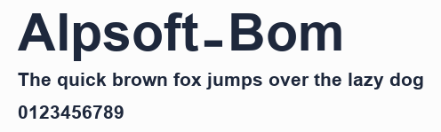 Alpsoft-Bom
