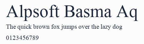 Alpsoft Basma Aq