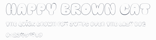 Happy brown cat預覽圖
