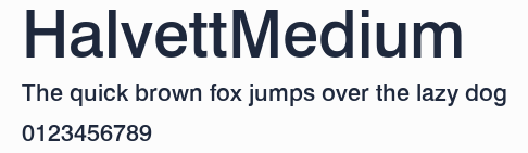 HalvettMedium預覽圖