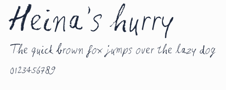 Heina's hurry預覽圖