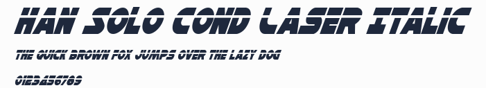 Han Solo Cond Laser Italic預覽圖