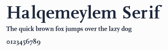 Halqemeylem Serif預覽圖
