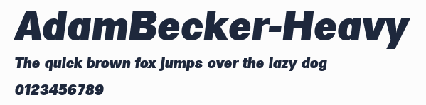 AdamBecker-Heavy預覽圖