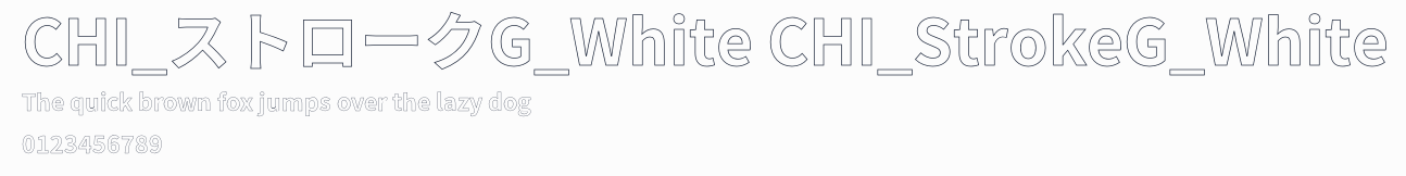 CHI_ストロークG_White CHI_StrokeG_White預覽圖