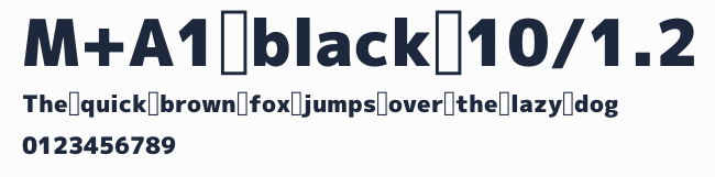 M+A1 black 10/1.2預覽圖