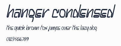 Hanger Condensed預覽圖
