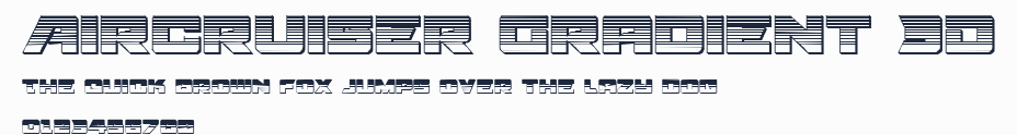 Aircruiser Gradient 3D預覽圖