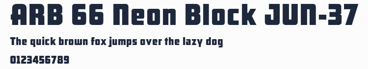 ARB 66 Neon Block JUN-37預覽圖