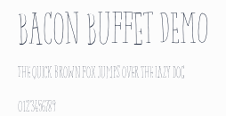 Bacon Buffet DEMO預覽圖