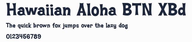 Hawaiian Aloha BTN XBd預覽圖