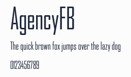 AgencyFB預覽圖