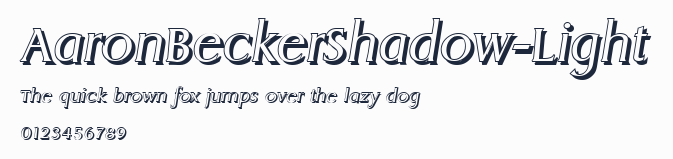 AaronBeckerShadow-Light預覽圖