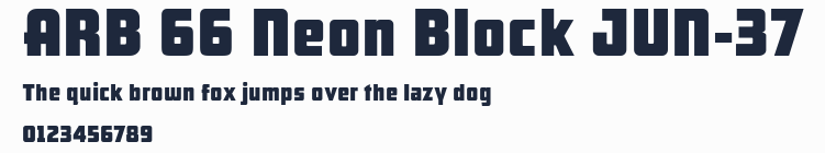 ARB 66 Neon Block JUN-37預覽圖