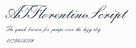 ATFlorentineScript預覽圖