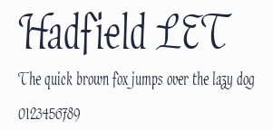 Hadfield LET預覽圖