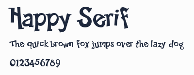 Happy Serif預覽圖