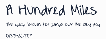A Hundred Miles預覽圖