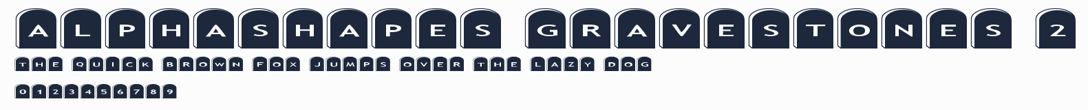 AlphaShapes gravestones 2預覽圖