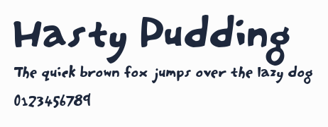 Hasty Pudding預覽圖