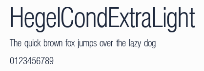 HegelCondExtraLight預覽圖
