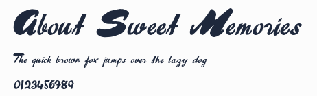 About Sweet Memories預覽圖