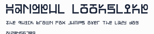 Hangeul Lookslike預覽圖