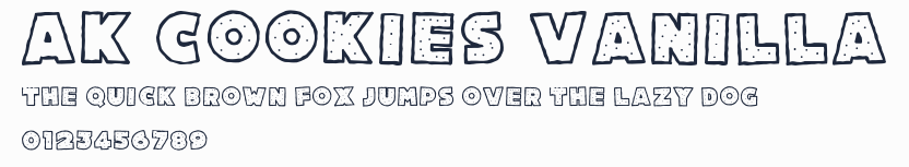 AK Cookies Vanilla預覽圖
