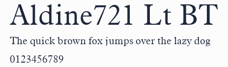 Aldine721 Lt BT預覽圖