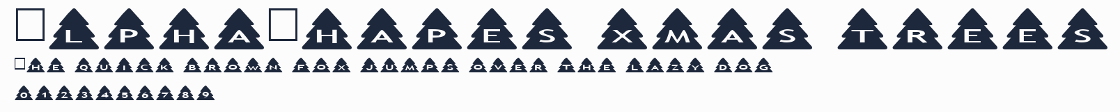 AlphaShapes xmas trees預覽圖