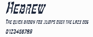 Hebrew預覽圖