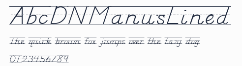 AbcDNManusLined預覽圖