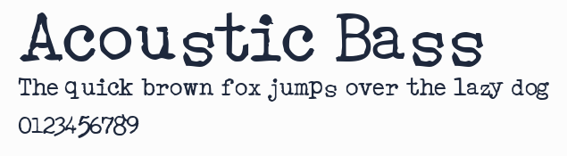 Acoustic Bass預覽圖