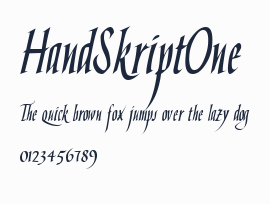 HandSkriptOne預覽圖