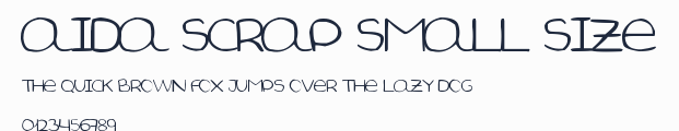 Aida Scrap Small Size預覽圖