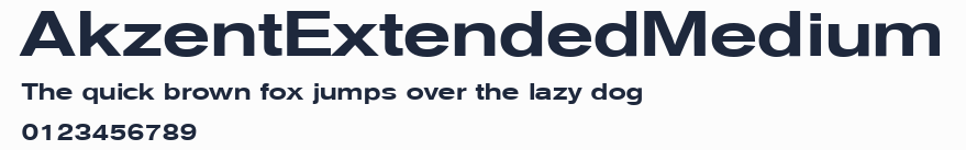 AkzentExtendedMedium預覽圖