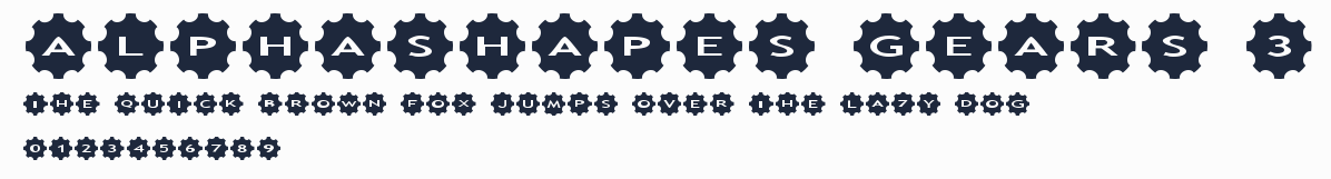 AlphaShapes gears 3預覽圖