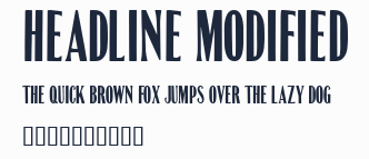 Headline Modified預覽圖