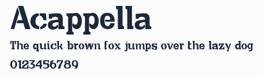 Acappella預覽圖