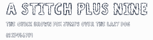 A Stitch Plus Nine預覽圖